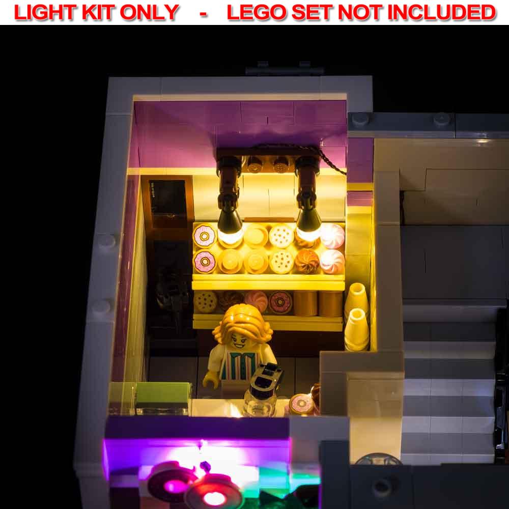 Light My Bricks - LIGHT KIT for LEGO® Police Station 10278