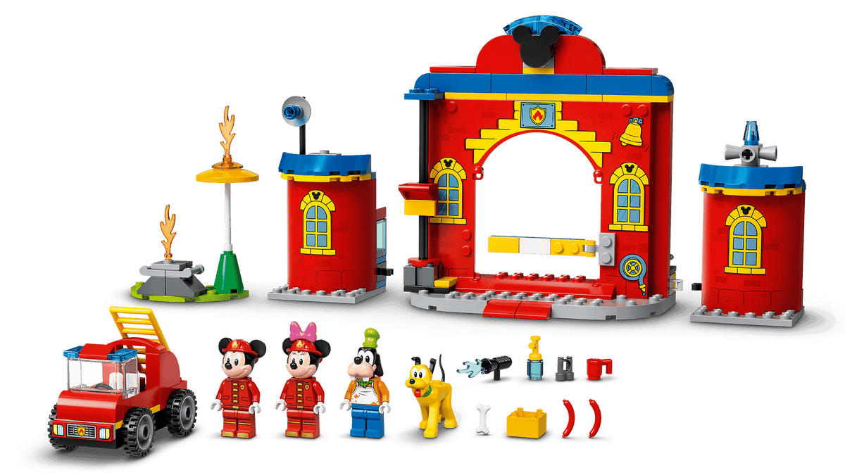 LEGO® 10776 Mickey & Friends Fire Truck & Station - Disney Mickey And Friends 4+
