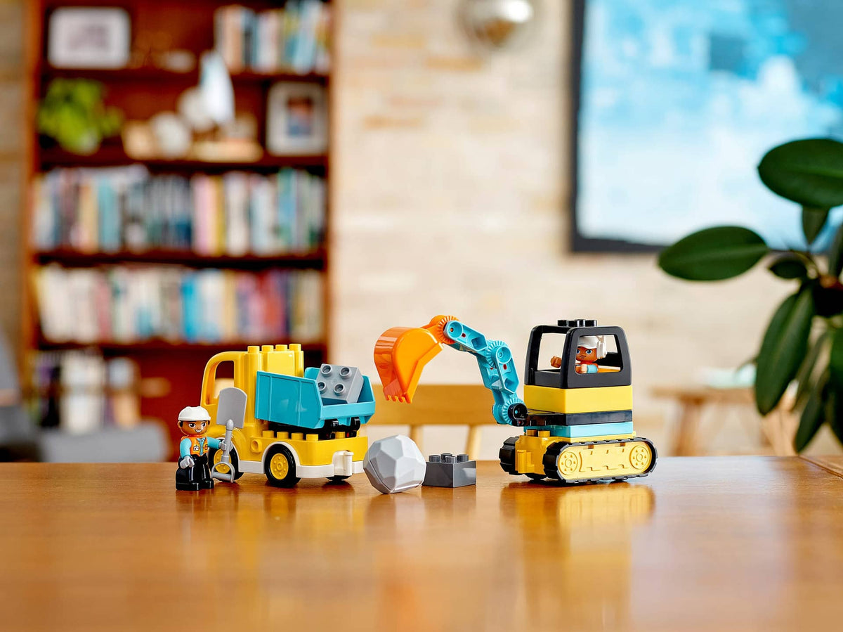LEGO® 10931 Truck & Tracked Excavator - DUPLO®