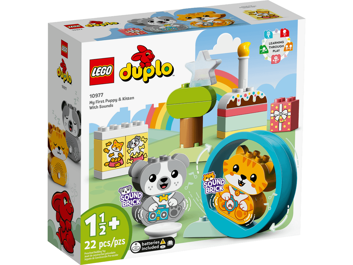 LEGO® 10977 My First Puppy & Kitten With Sounds - DUPLO® My First