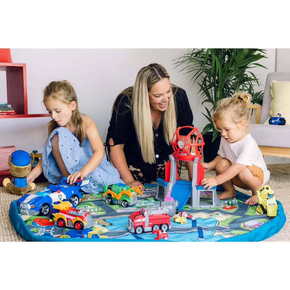 Paw Patrol - Play Pouch Toy Storage Bag & Mat