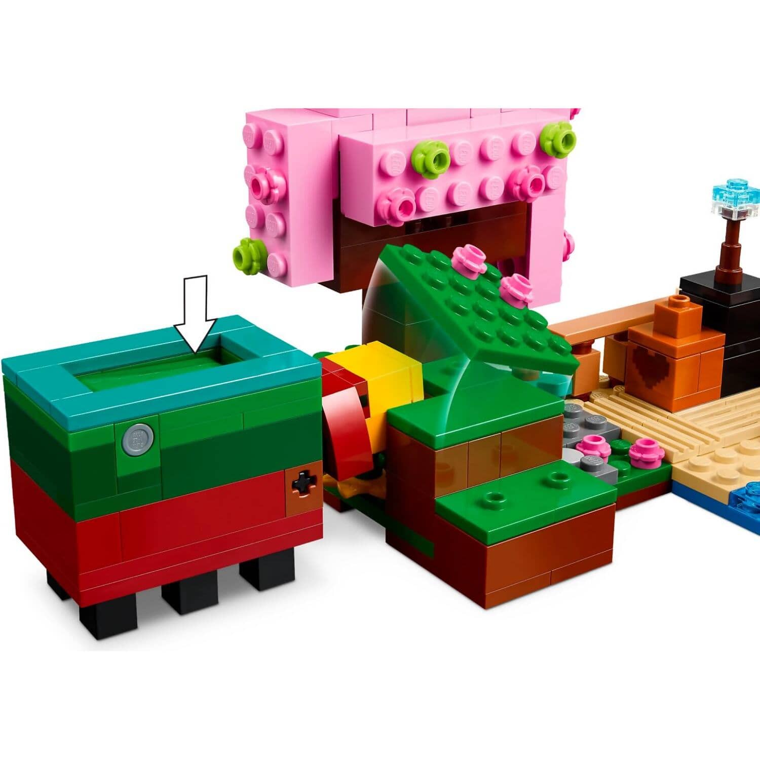 LEGO® 21260 The Cherry Blossom Garden - Minecraft®