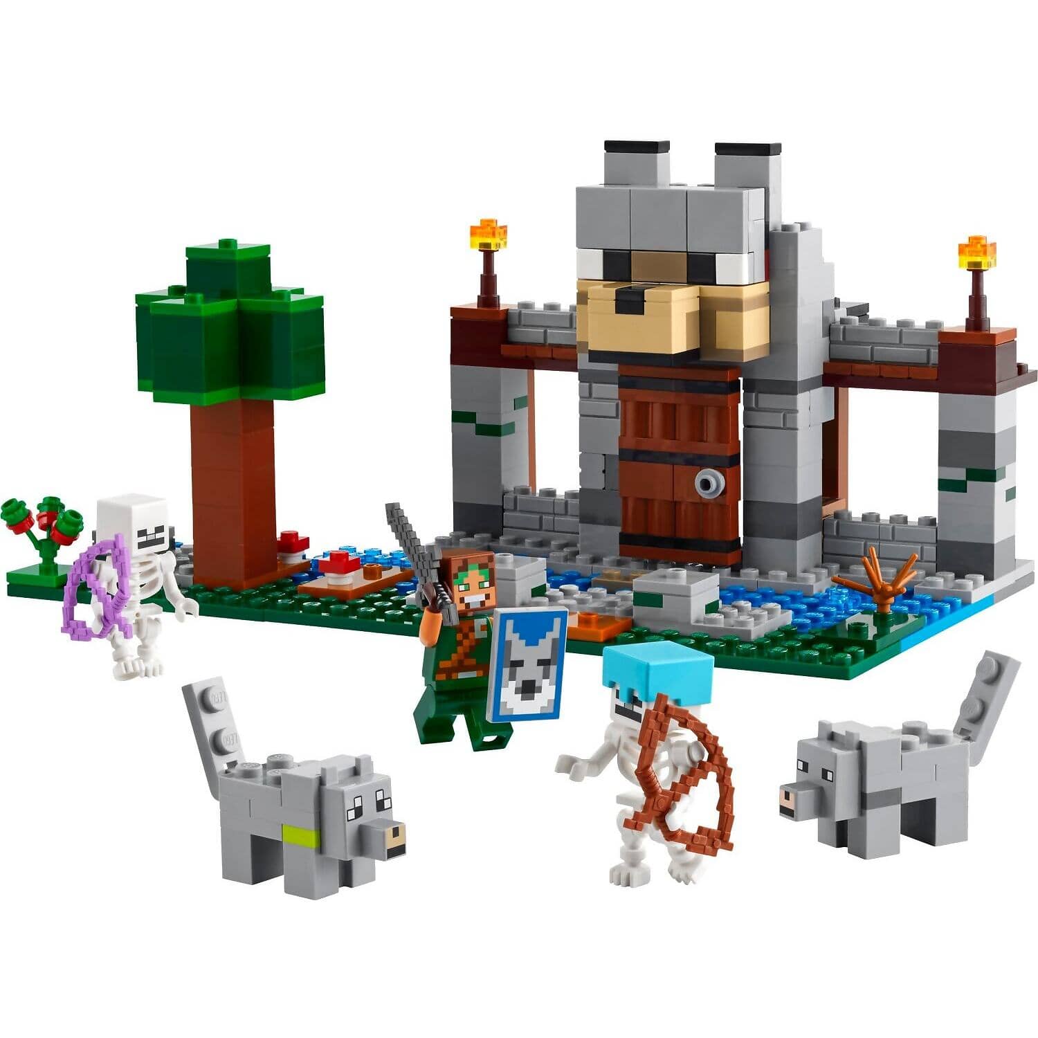 LEGO® 21261 The Wolf Stronghold - Minecraft®