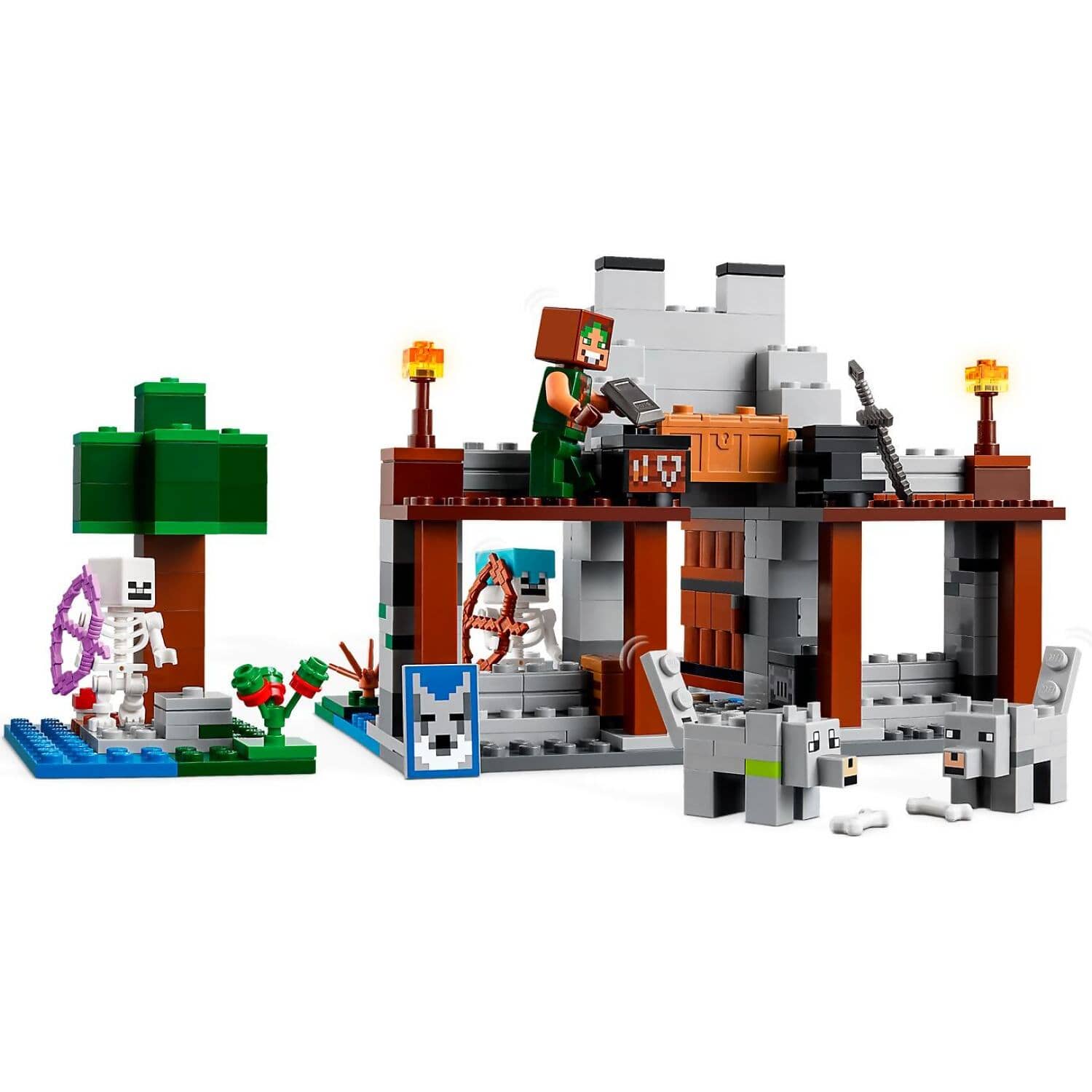 LEGO® 21261 The Wolf Stronghold - Minecraft®