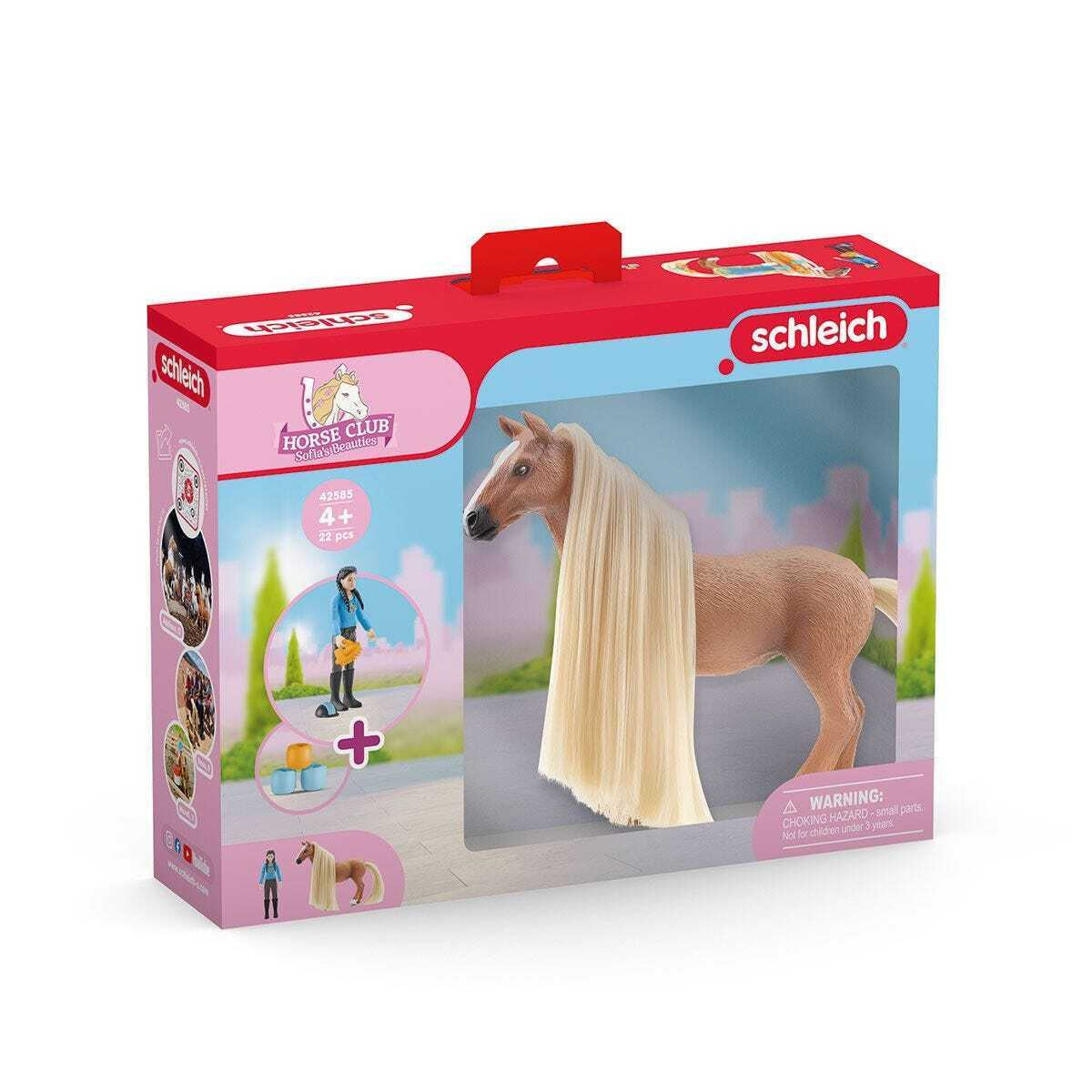 Schleich - Starter Set Kim & Caramelo - Horse Club Sofia s Beauties Animal Playset