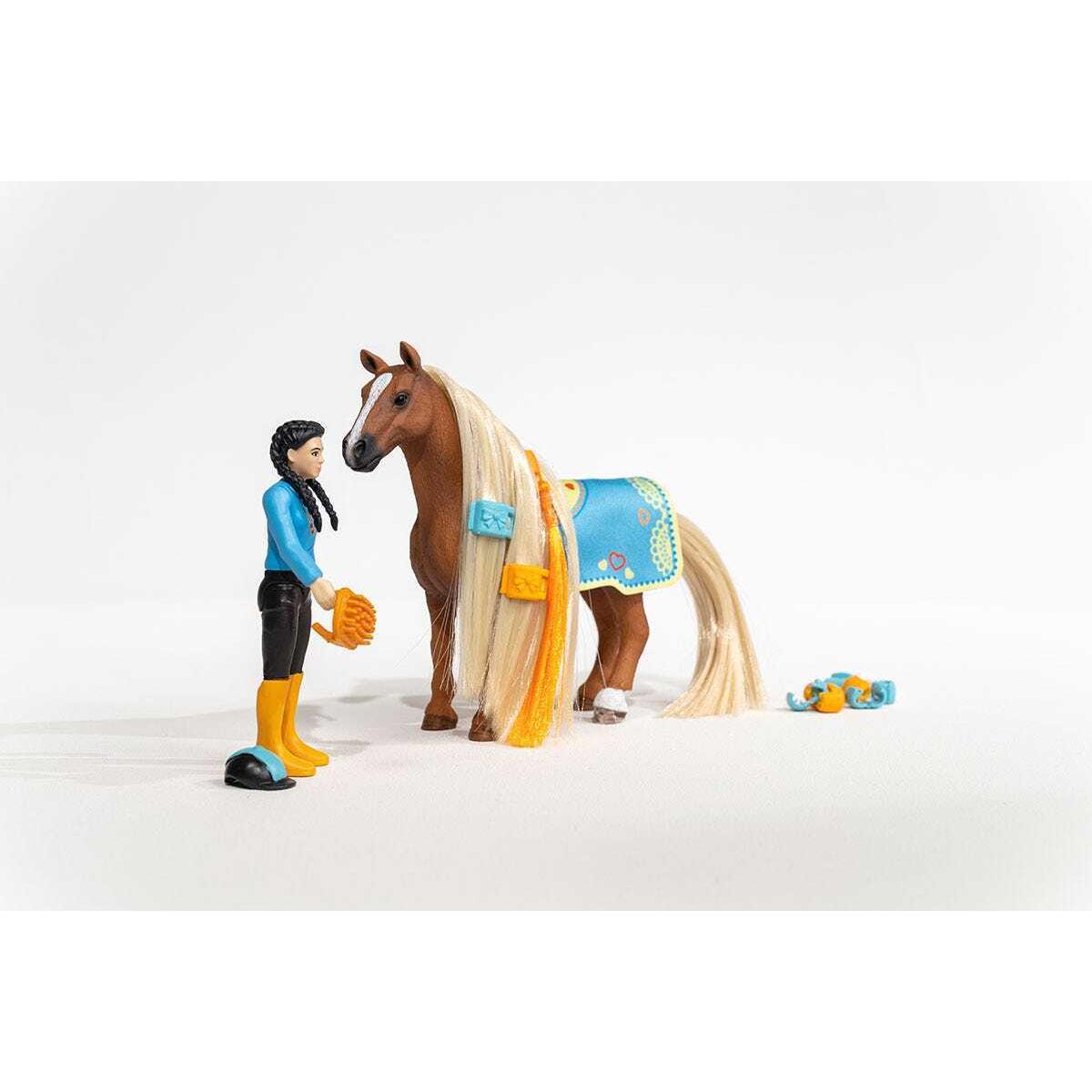 Schleich - Starter Set Kim & Caramelo - Horse Club Sofia s Beauties Animal Playset