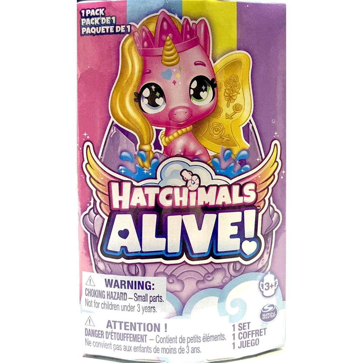 Hatchimals - Water Hatch 1 Pack Mystery Assorted unicorn puppy kittie and more