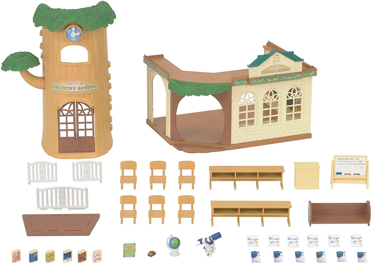 Sylvanian Families - Country Tree School Animal Doll Playset