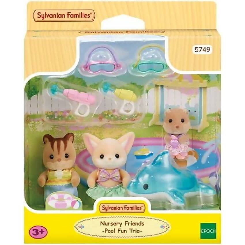 Sylvanian Families - Nursery Friends Pool Fun Trio Playset