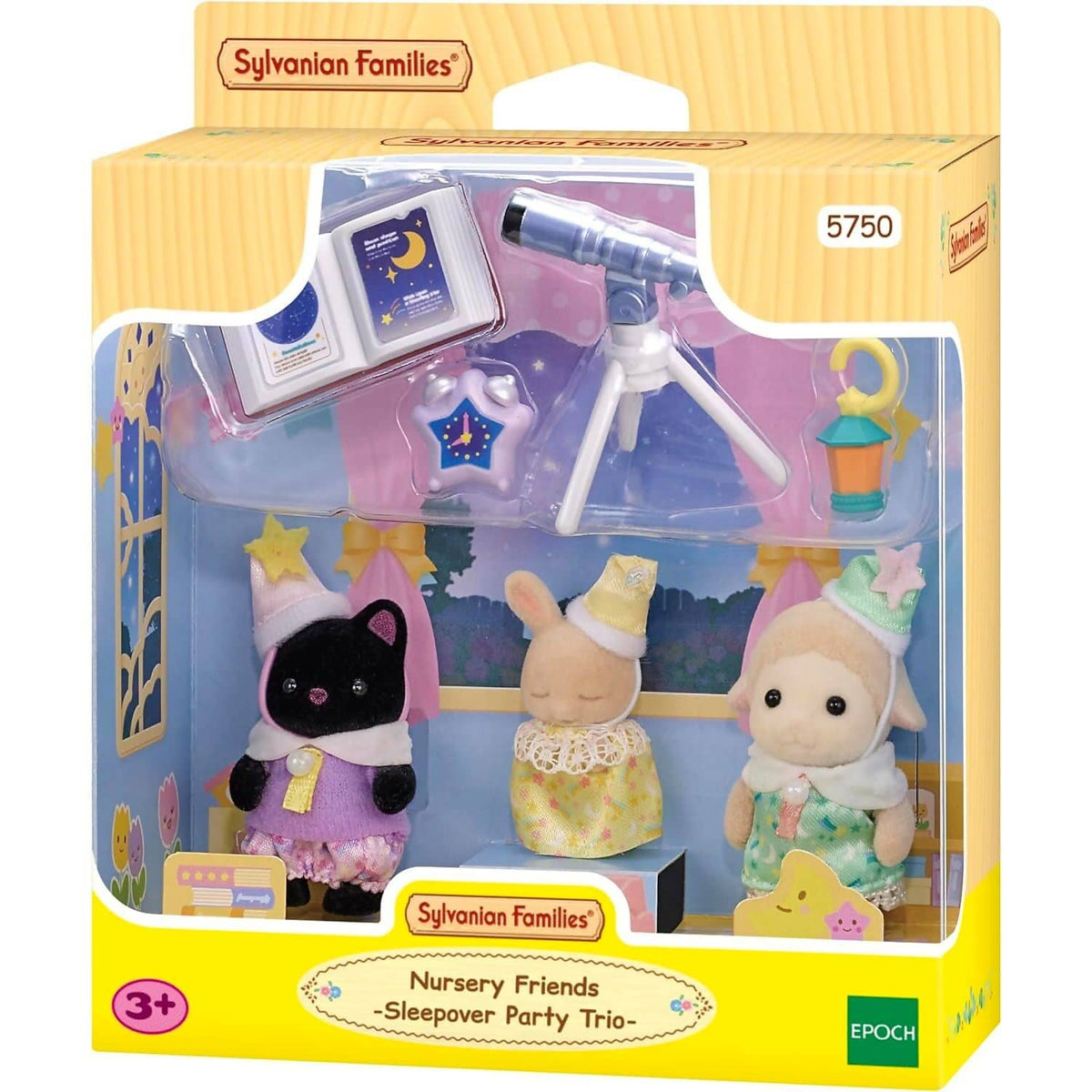 Sylvanian Families - Nursery Friends Sleepover Party Trio Playset
