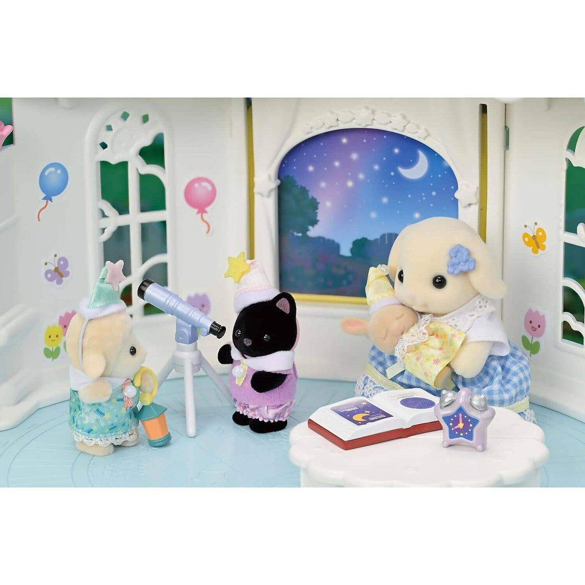 Sylvanian Families - Nursery Friends Sleepover Party Trio Playset