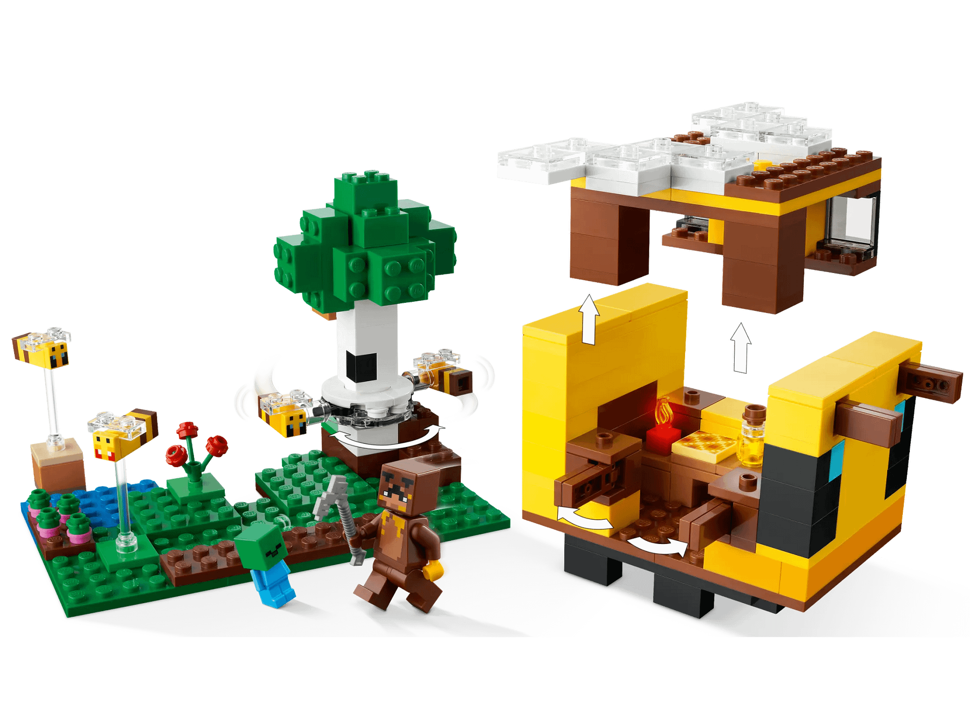 LEGO® 21241 The Bee Cottage - Minecraft®