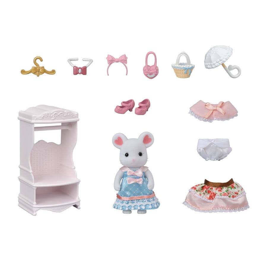 Sylvanian Families - Fashion Playset - Sugar Sweet Collection Animal Doll Playset