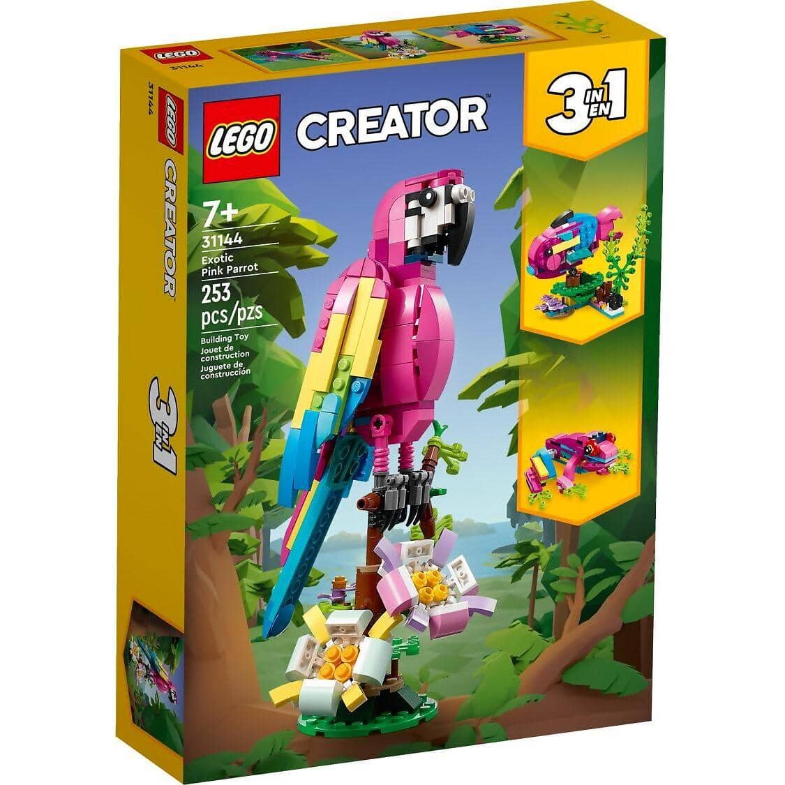 LEGO® 31144 Exotic Pink Parrot - Creator 3in1
