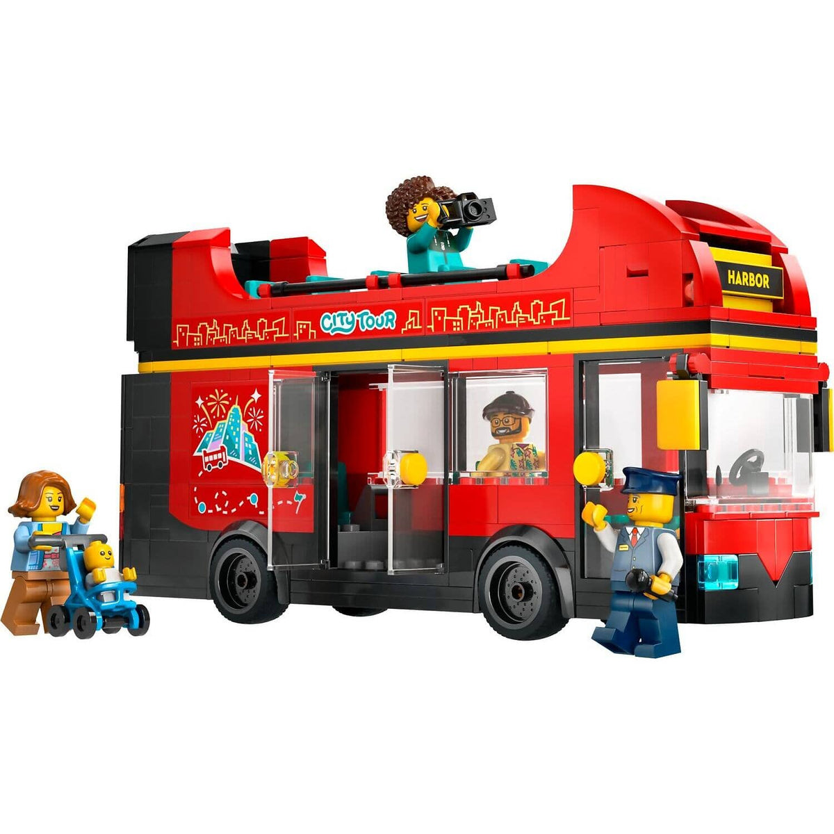 LEGO® 60407 Red Double-Decker Sightseeing Bus - City