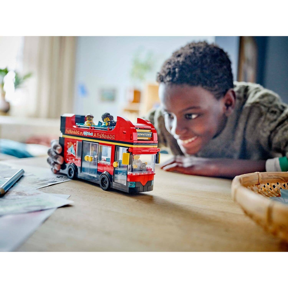 LEGO® 60407 Red Double-Decker Sightseeing Bus - City