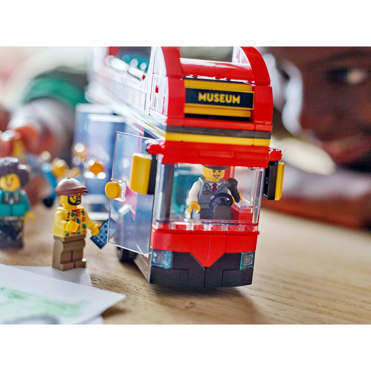 LEGO® 60407 Red Double-Decker Sightseeing Bus - City