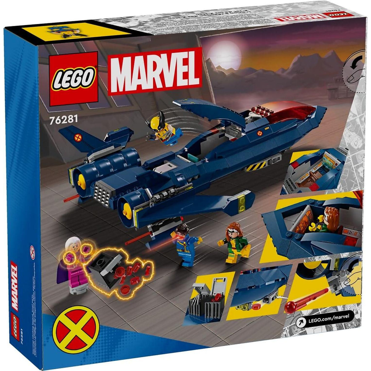 LEGO® 76281 X-Men X-Jet - Super Heroes Marvel