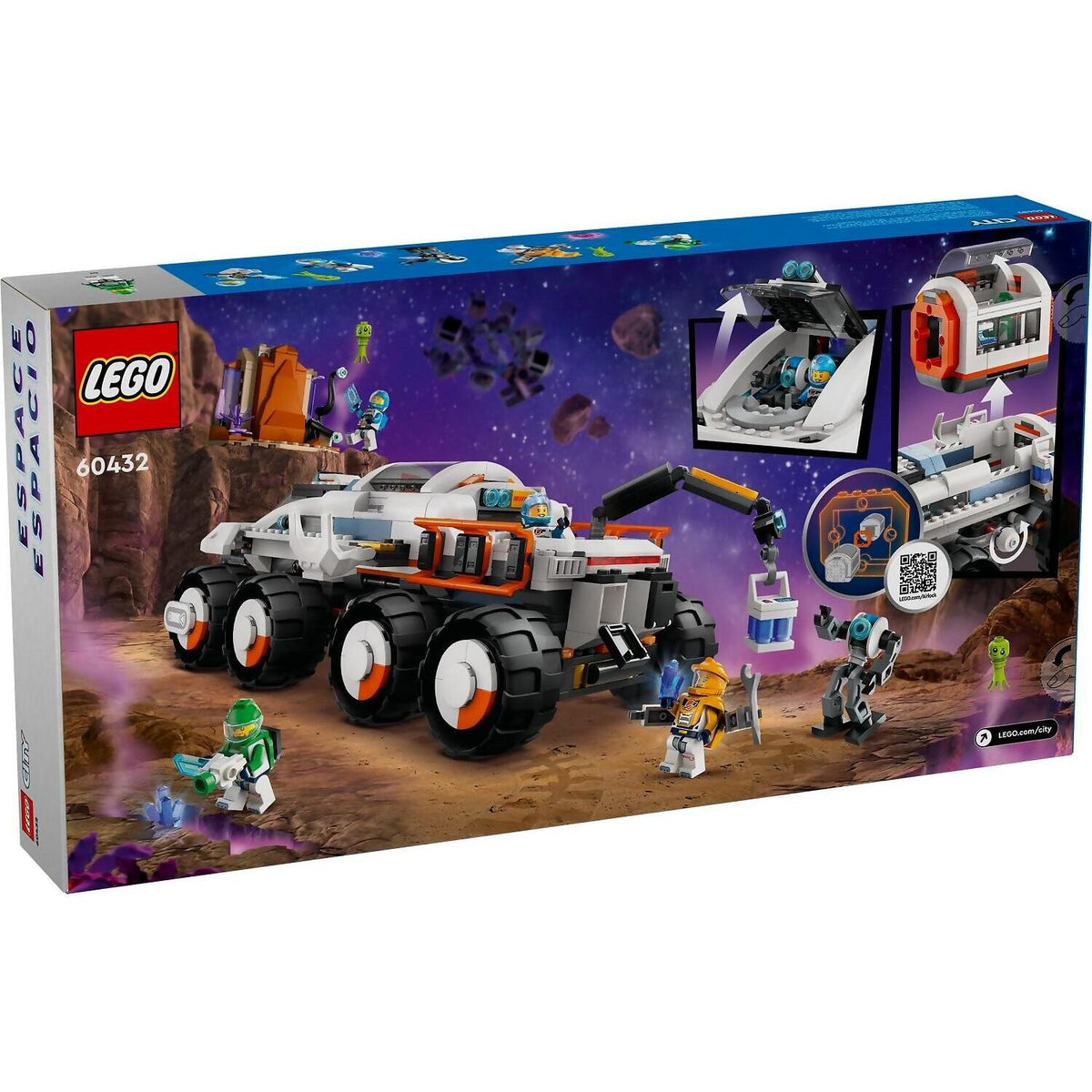 LEGO® 60432 Command Rover and Crane Loader - City