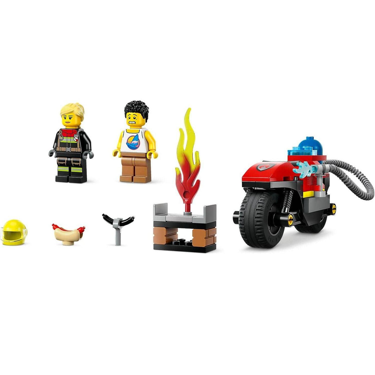 LEGO® 60410 Fire Rescue Motorcycle - City 4+