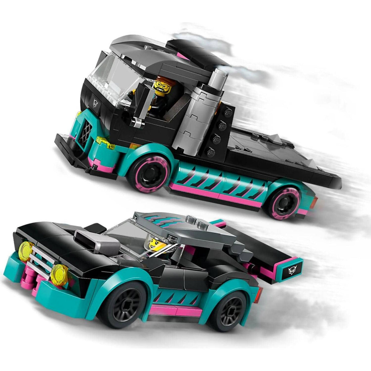 LEGO® 60406 Race Car and Car Carrier Truck - City