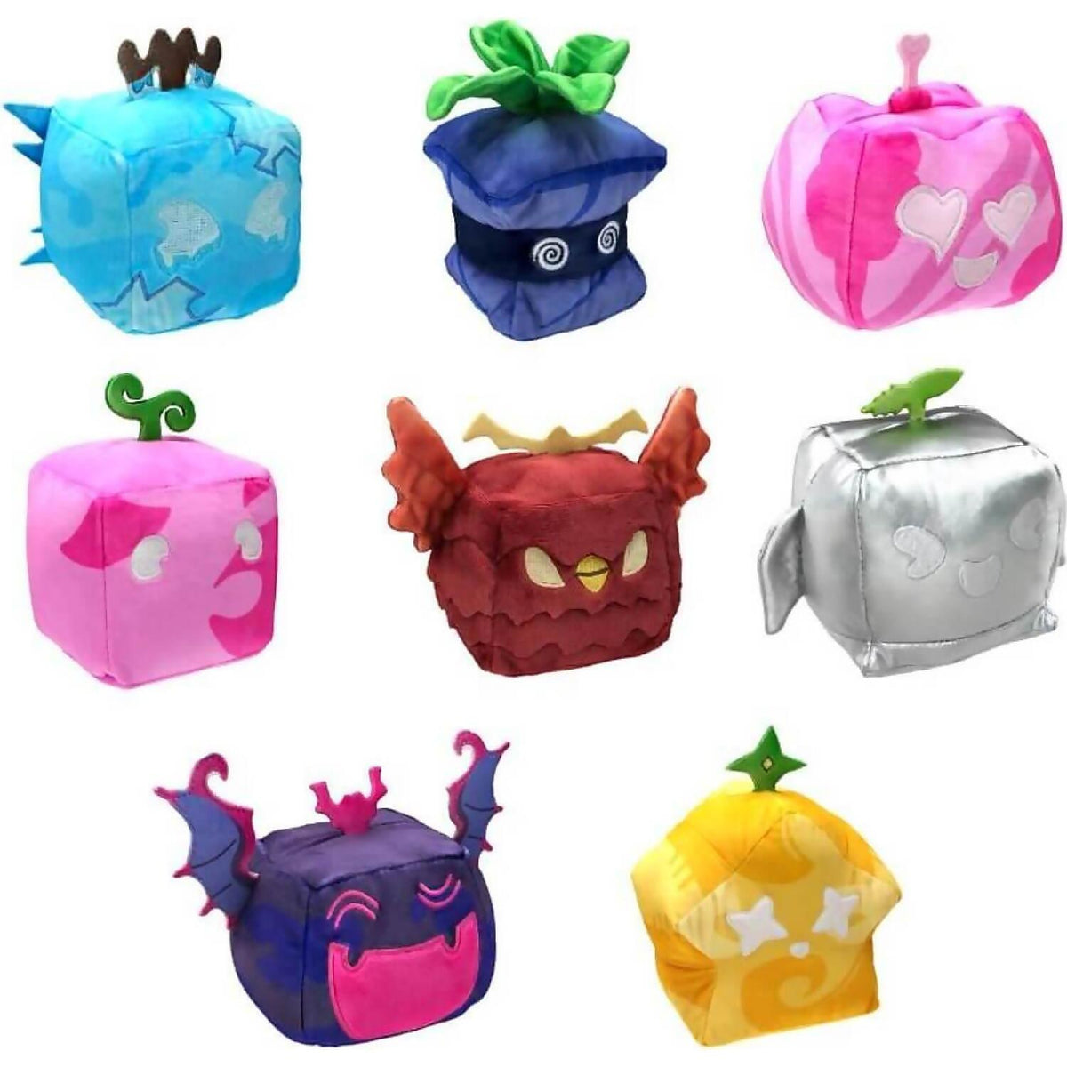 Phatmojo - Blox Fruit Plush Asst With Dlc Code 4inch Collectible Blind Box Mystery Plush