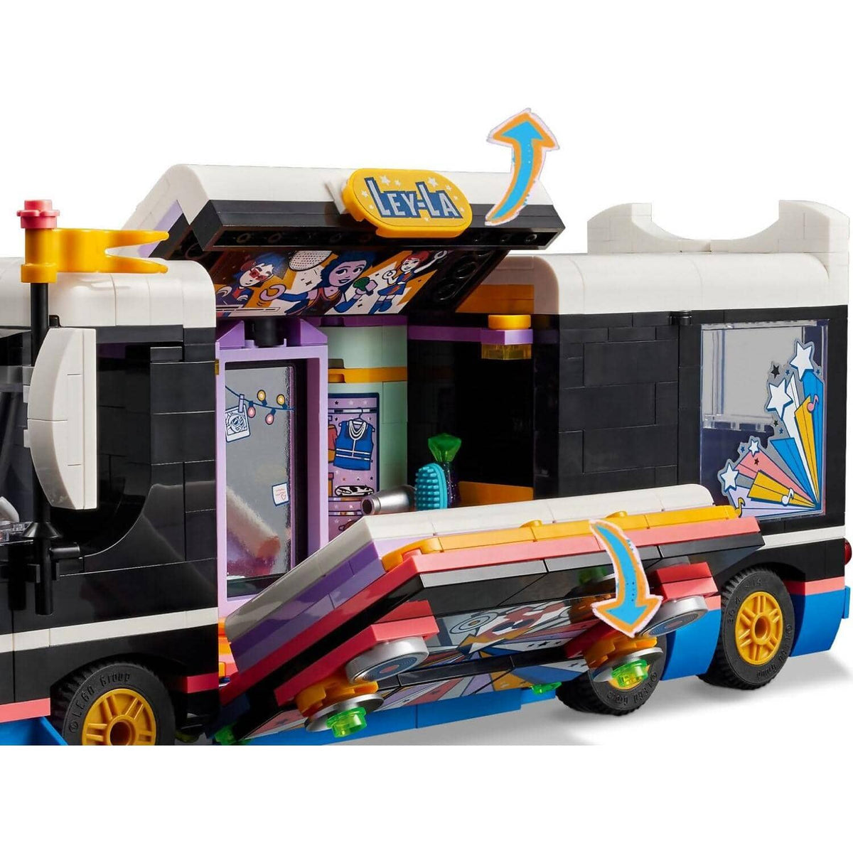 LEGO® 42619 Pop Star Music Tour Bus - Friends