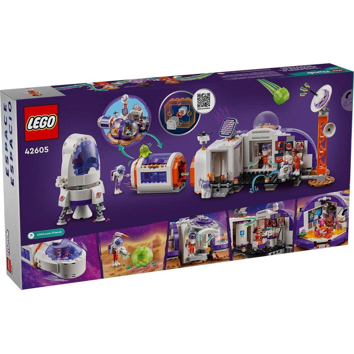 LEGO® 42605 Mars Space Base and Rocket - Friends