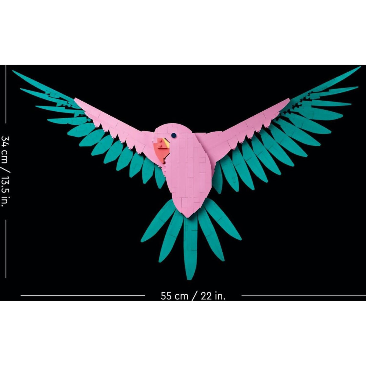 LEGO® 31211 The Fauna Collection Macaw Parrots - Art
