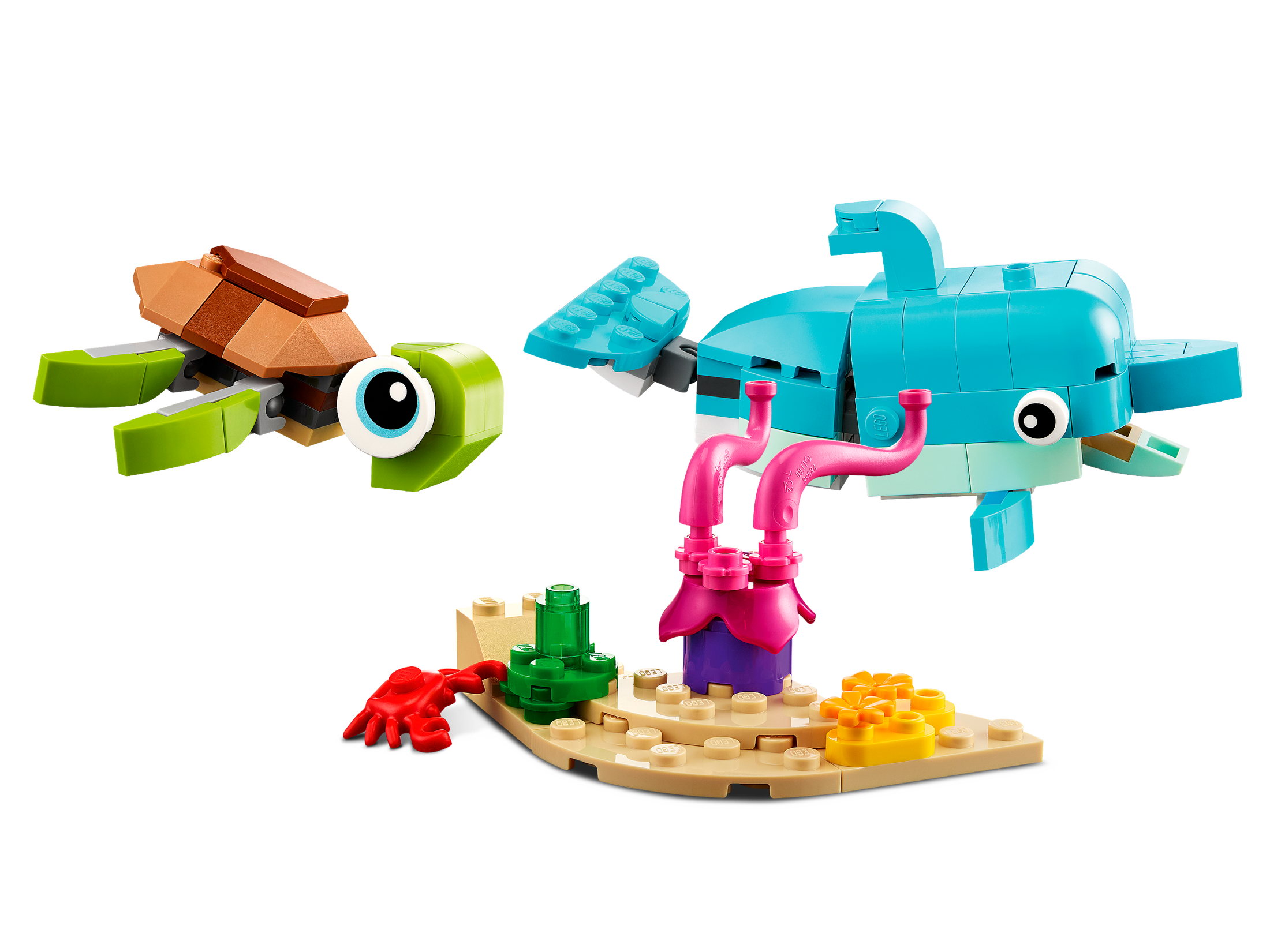 LEGO® 31128 Dolphin and Turtle - Creator 3-in-1