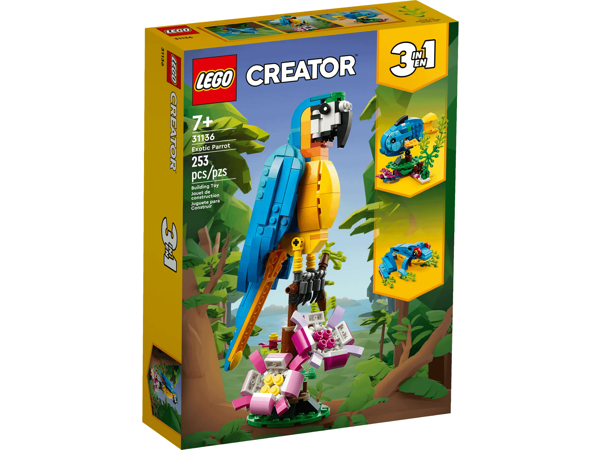 LEGO® 31136 Exotic Parrot - Creator 3in1