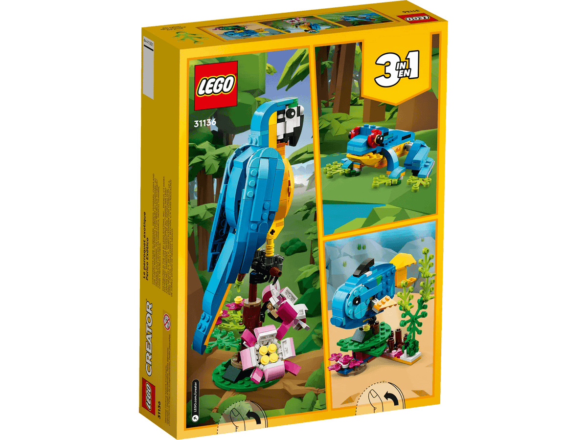 LEGO® 31136 Exotic Parrot - Creator 3in1
