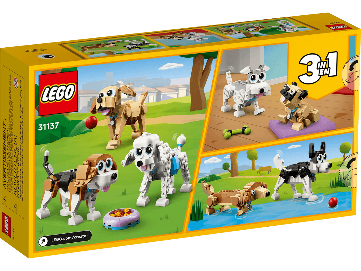 LEGO® 31137 Adorable Dogs - Creator 3in1