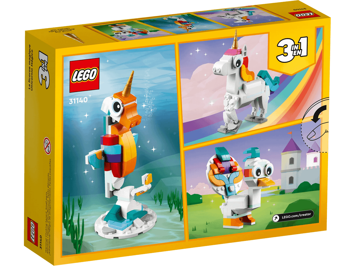 LEGO® 31140 Magical Unicorn - Creator 3in1