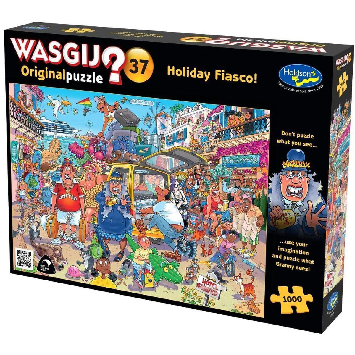 Wasgij? - Original 37 - Holiday Fiasco Holdson Jigsaw Puzzle 1000 Pieces