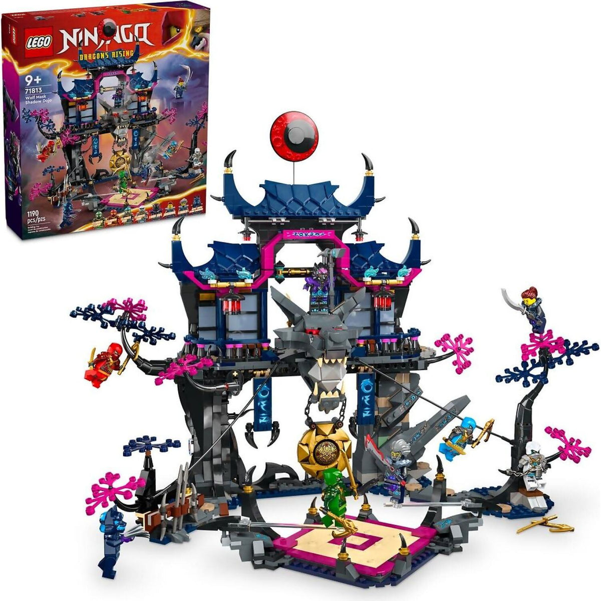 LEGO® 71813 Wolf Mask Shadow Dojo - NINJAGO®