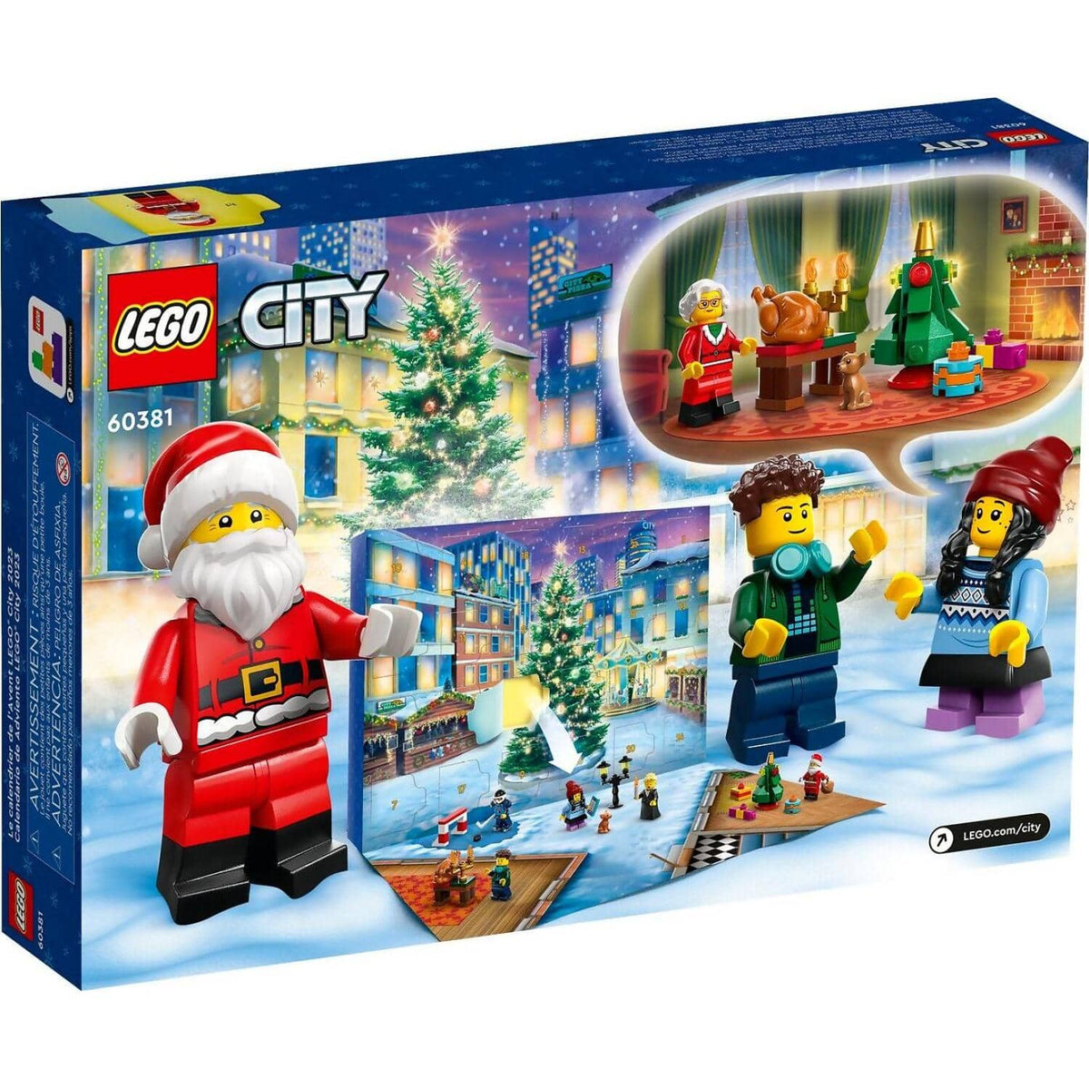 LEGO® 60381 City Advent Calendar 2023 - City