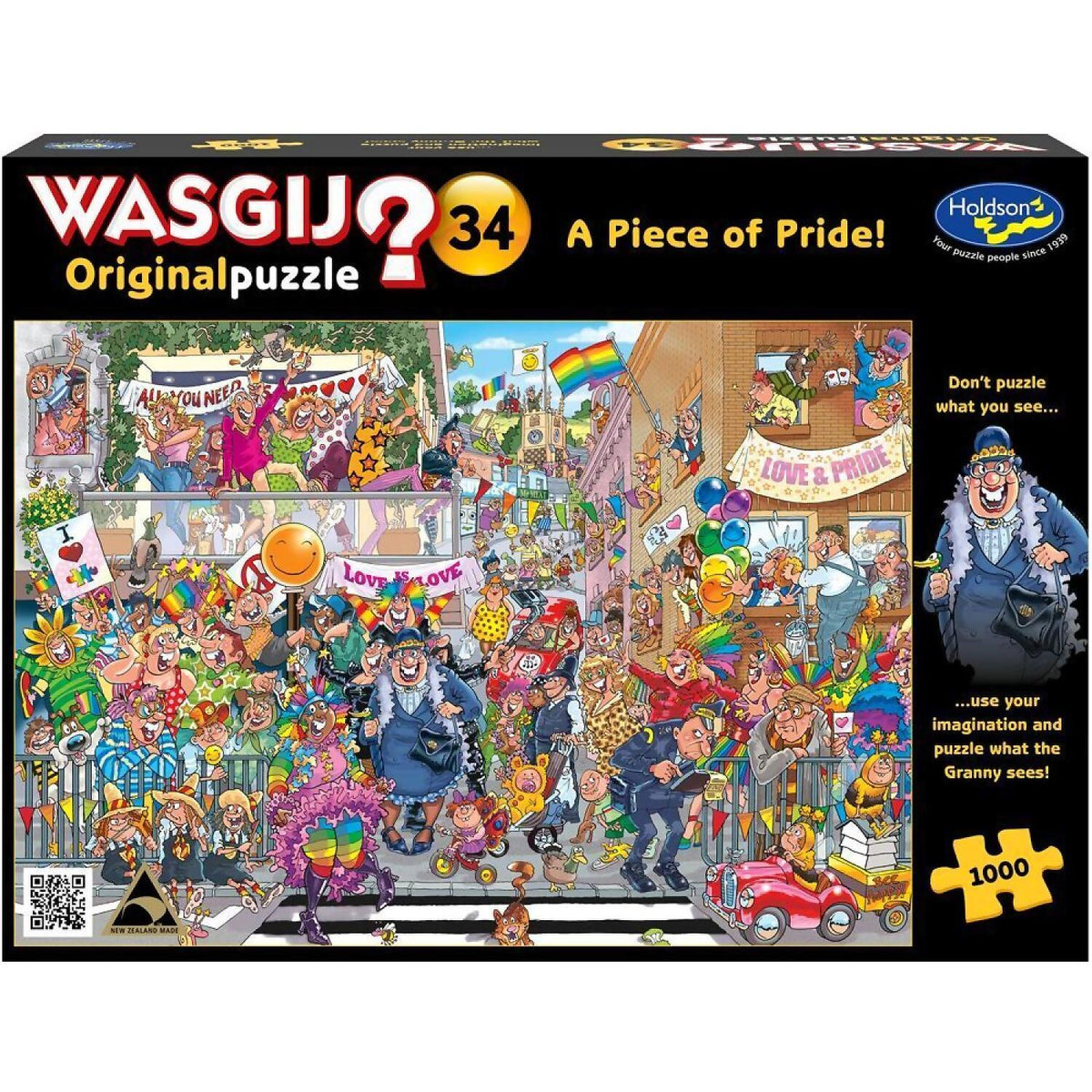 Wasgij? - Original 34 - A Pieces Of Pride - Holdson Jigsaw Puzzle 1000 Pieces