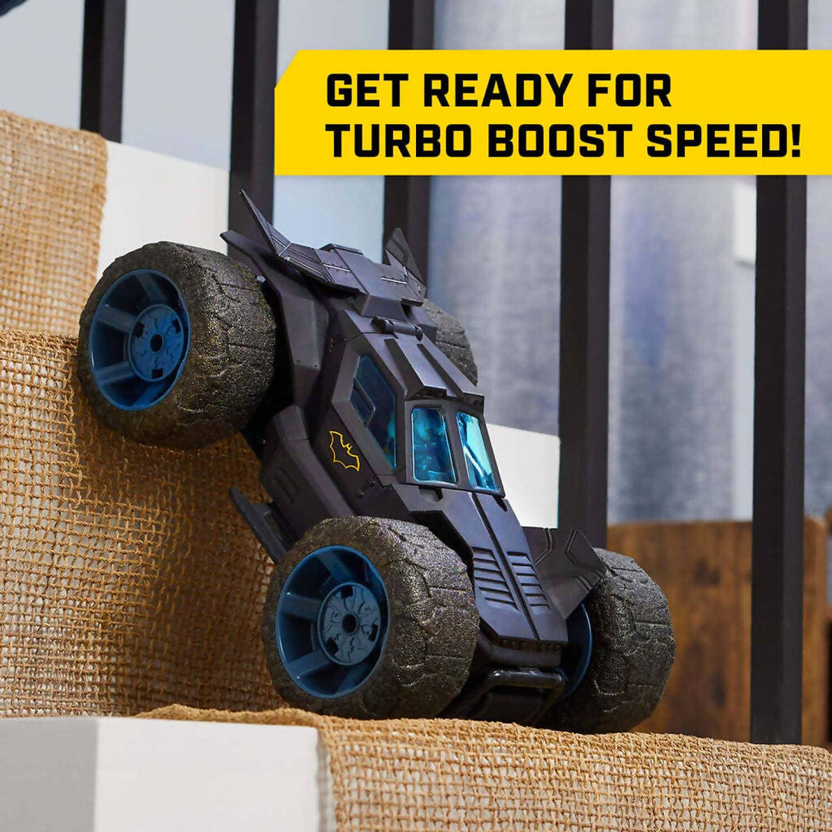 DC - Remote Control Batman Stunt Force Batmobile