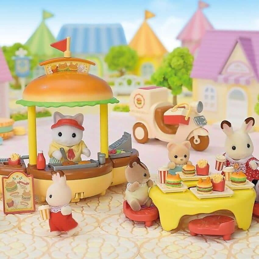 Sylvanian Families - Hamburger Stand Playset
