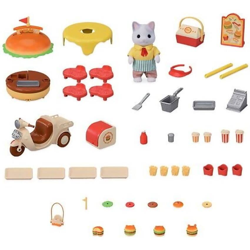 Sylvanian Families - Hamburger Stand Playset