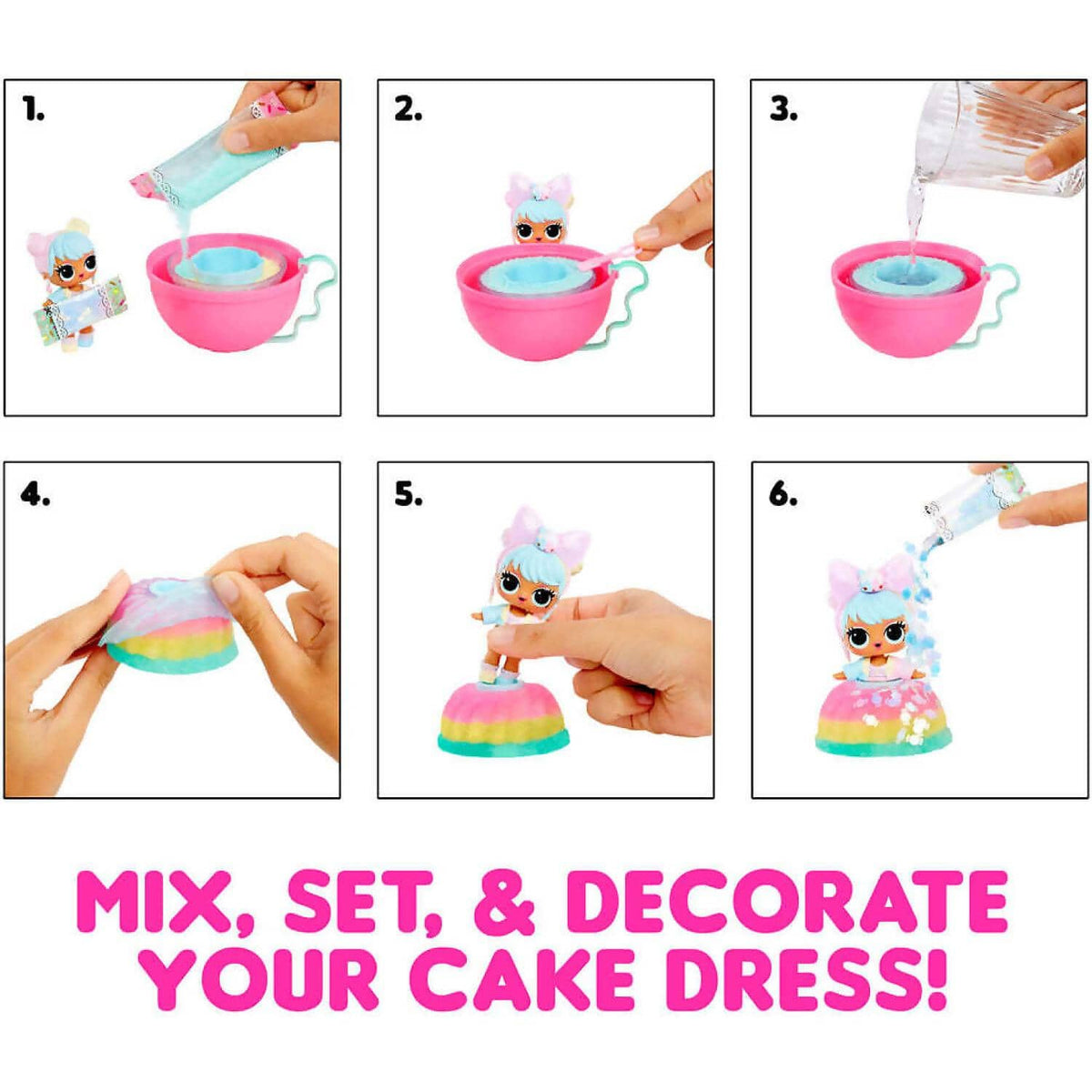 L.O.L. Surprise! - Mix & Make Birthday Cake Tots