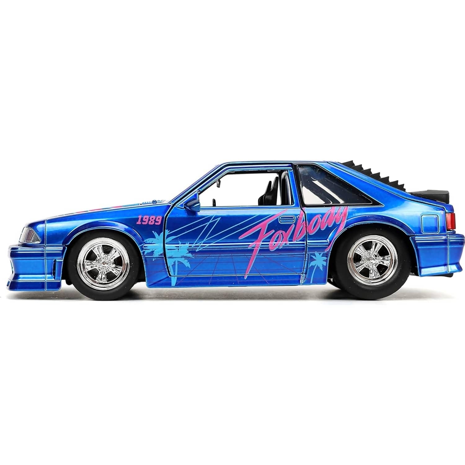 JADA TOYS - I LOVE THE 80'S 1989 FORD MUSTANG GT 1:24 SCALE DIECAST VEHICLE