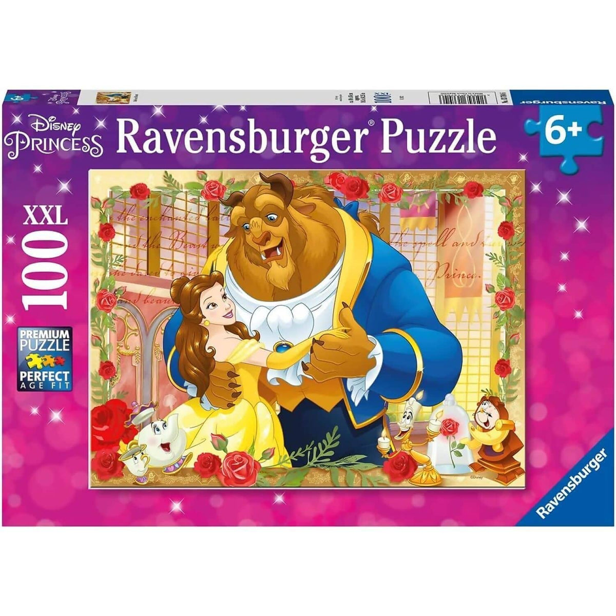 Ravensburger - Disney Belle & Beast Jigsaw Puzzle XXL 100 Pieces
