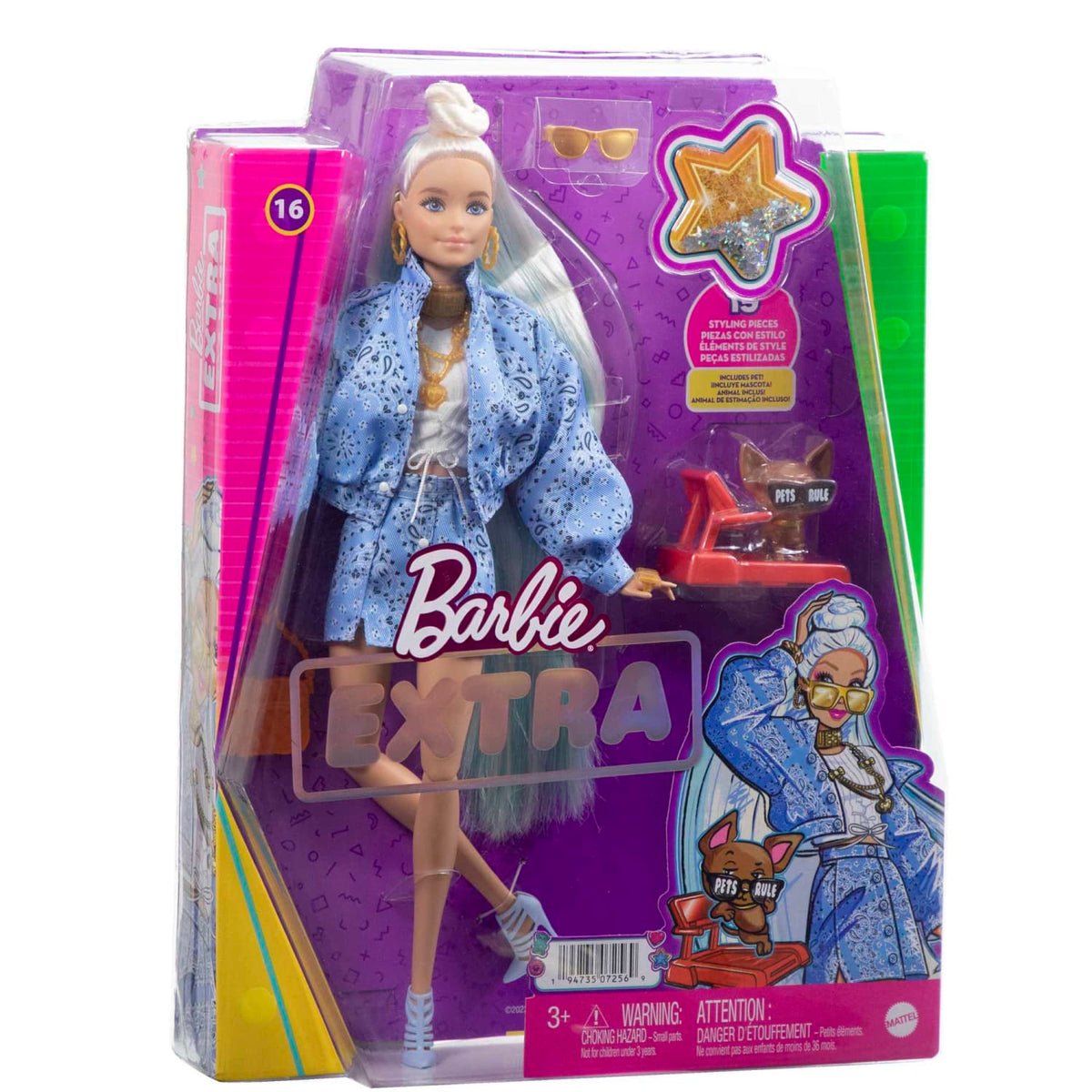 Barbie - Doll And Accessories Barbie Extra Doll With Pet Chihuahua