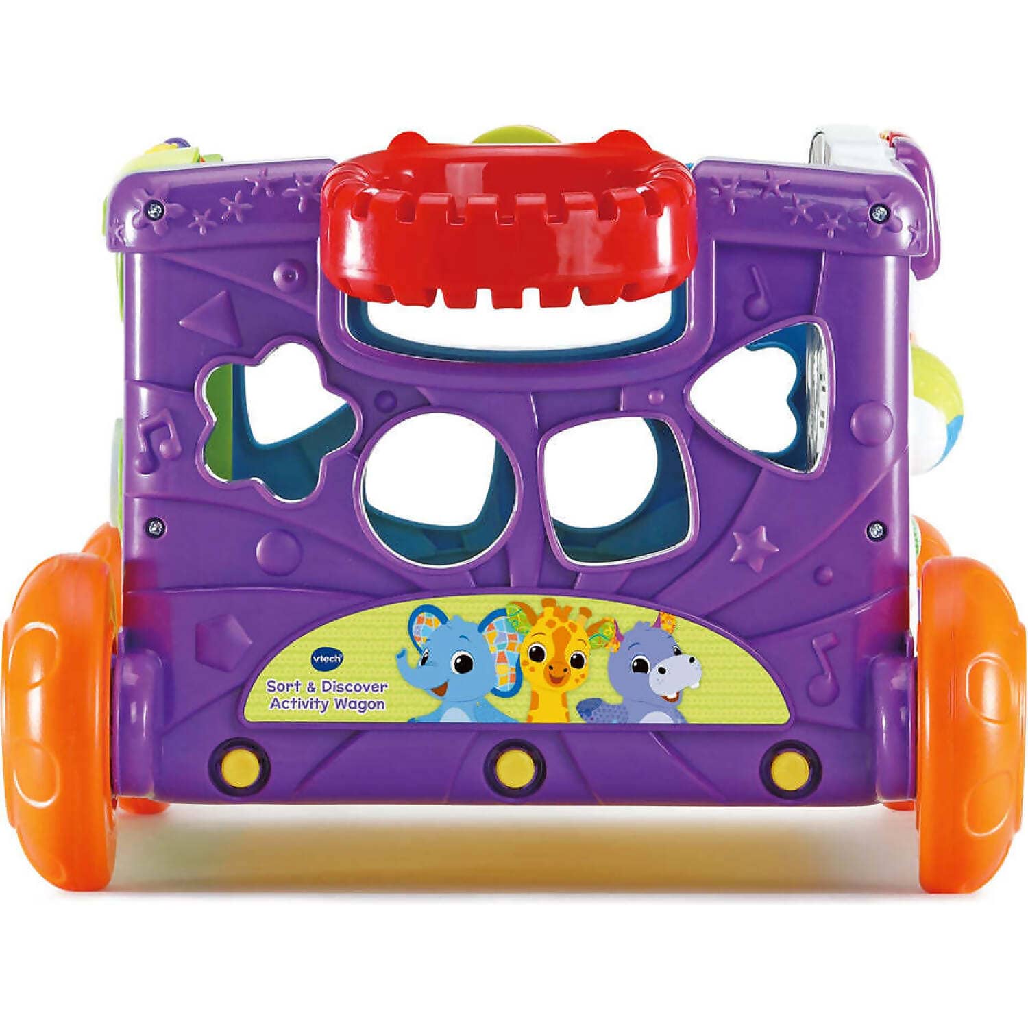 VTech - Sort & Discover Activity Wagon Red