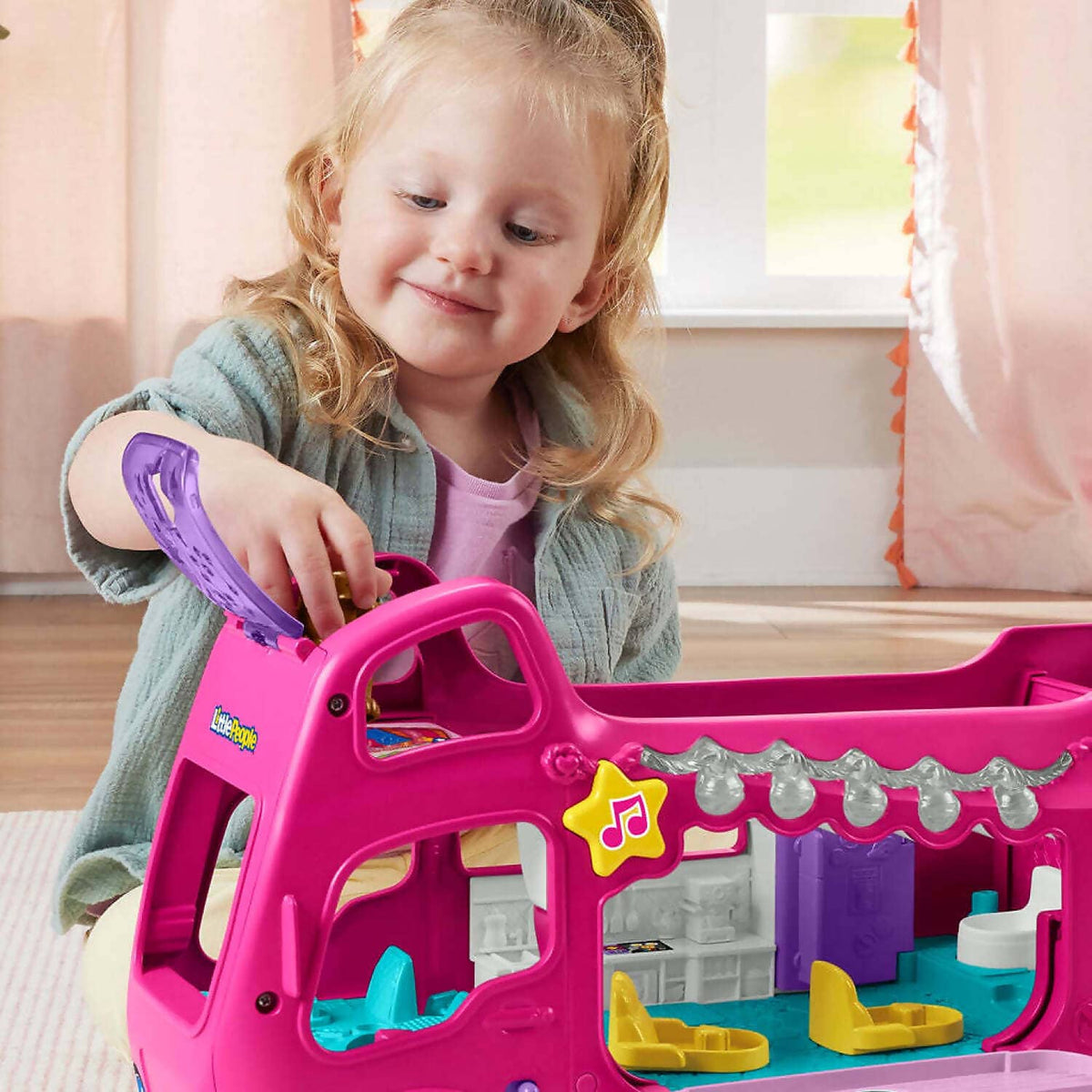 Fisher-Price - Barbie Little People Little Dream Camper - Mattel