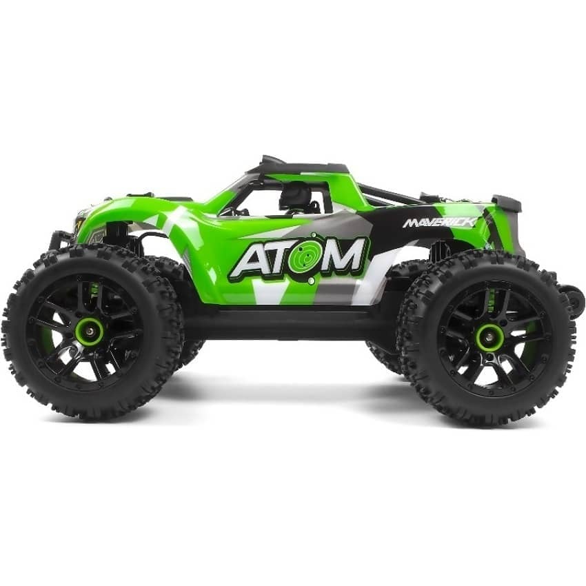 MAVERICK ATOM 1:18 RTR 4WD ELECTRIC RC MONSTER TRUCK GREEN MV150503