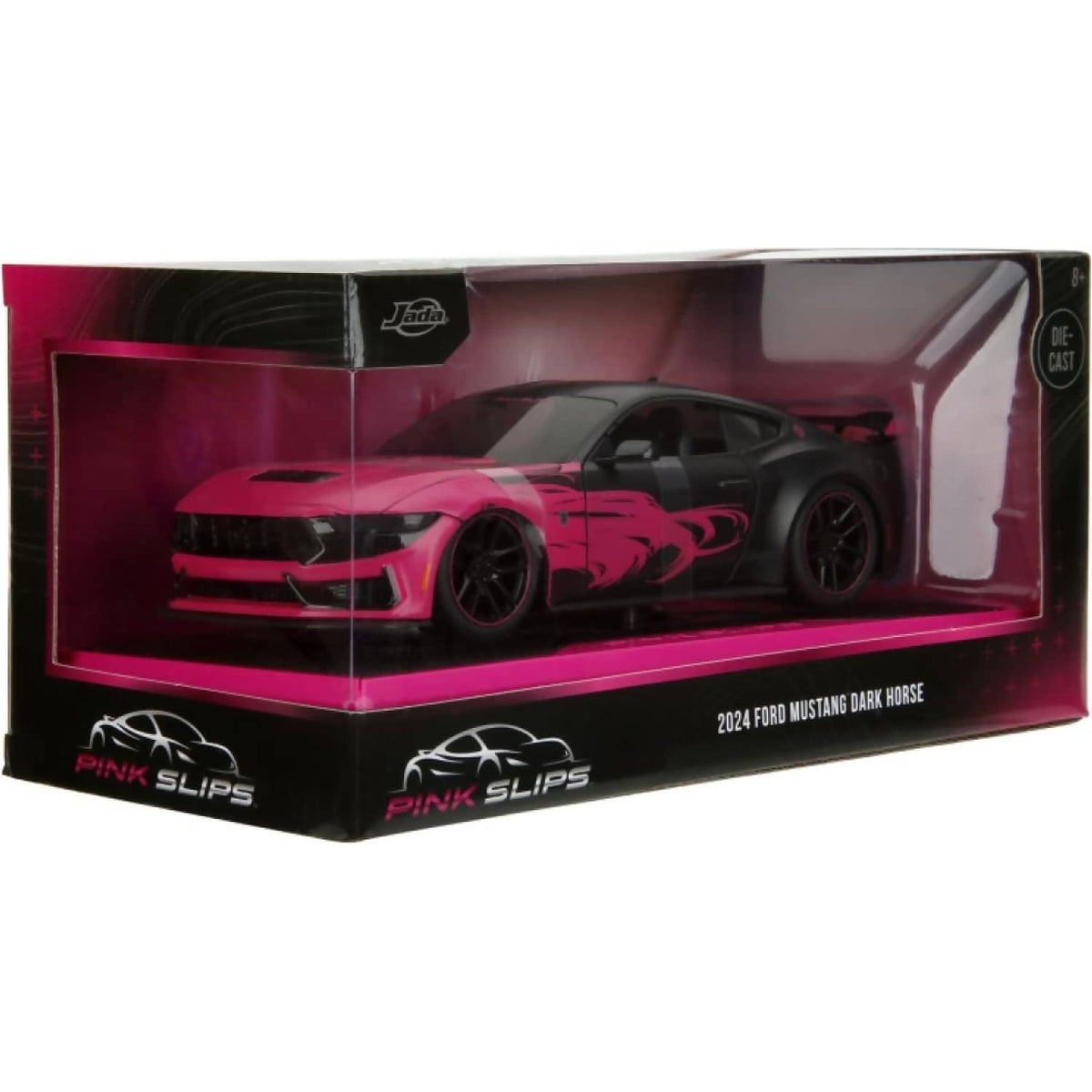 JADA TOYS - PINK SLIPS 2024 FORD MUSTANG DARK HORSE 1:24 SCALE DIECAST VEHICLE