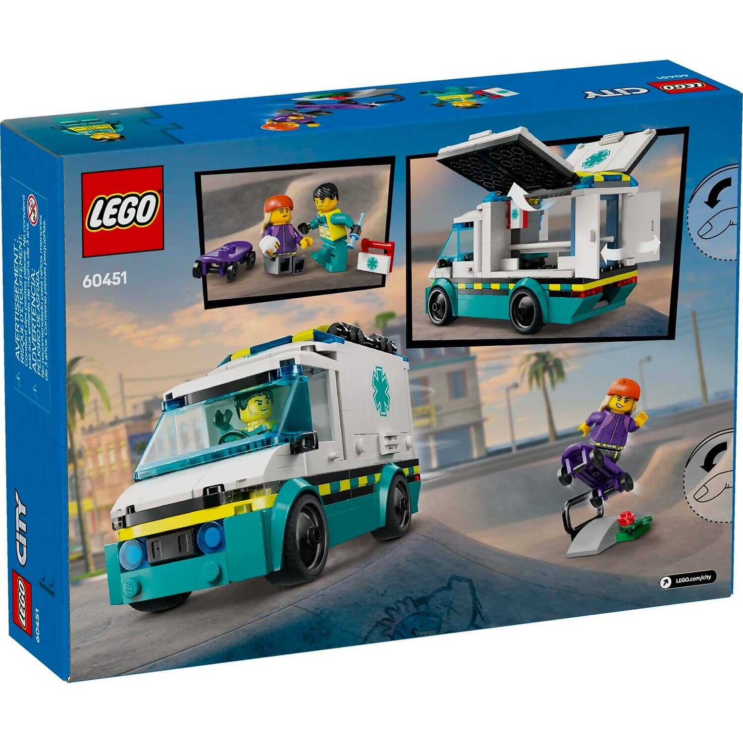 LEGO® 60451 Emergency Ambulance - City